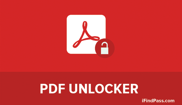 ifindpass free pdf unlocker
